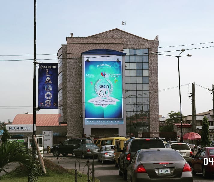 NECA LED BOARD AT NECA HOUSE Image